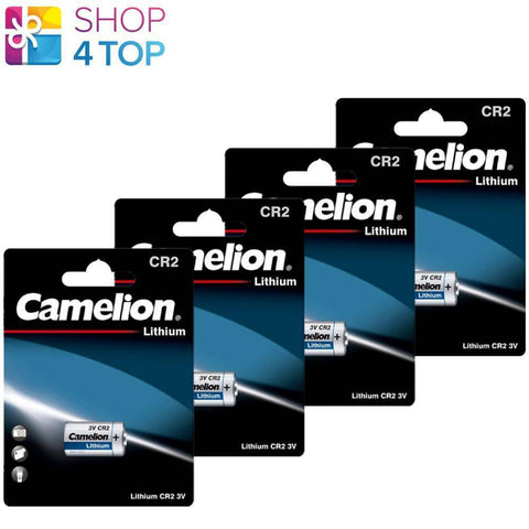4 Camelion Cr2 Lithium Batteries 3V Dlcr2 El1Cr2 Gpcr2 Kcr2 Rlcr2 1Bl 2031 NEW