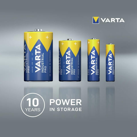 20 Varta Industrial Pro Alkaline Aaa Lr03 Batteries 4003 1.5V 40Bl Exp 2033