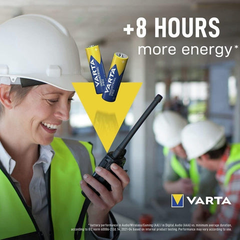 40x Bulk Box: Varta Industrial Pro AA Batteries Alkaline LR6 4006