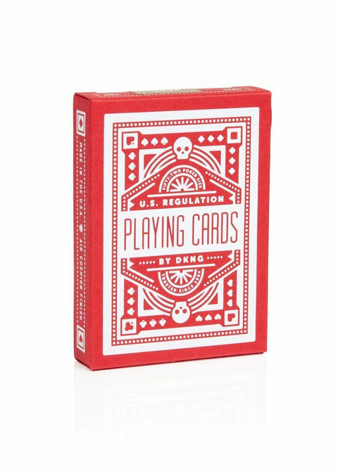 2 Dkng Red Wheel Decks Playing Cards Magic Tricks Poker USa Art Of Play Aop006