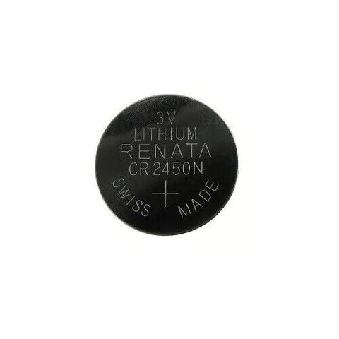 2 Renata Cr2450N Lithium Batteries 3V Cell Coin Button Swiss Made Exp 2030 1Bl