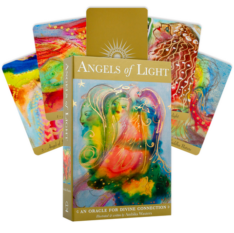Angels Of Light Oracle Cards Deck Welbeck Publishing Eddison Books With Bag
