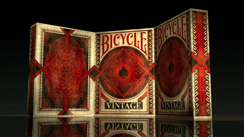 4 Bicycle Vintage Classic Playing Cards Deck Made In USa Original Aged Look NEW