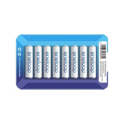 3 Panasonic Eneloop Rechargeable Aaa R03 Batteries Blister 1.2V 800Mah