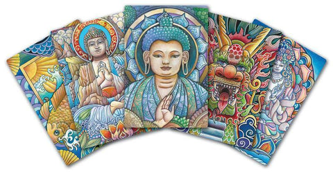 Wisdom Of The Buddha Mindfulness Cards Deck Bag Beyond Words Esoteric Smith NEW