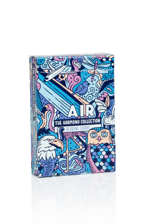 Air Deck The Harmony Collection Playing Cards Art Of Play Magic Poker USa NEW
