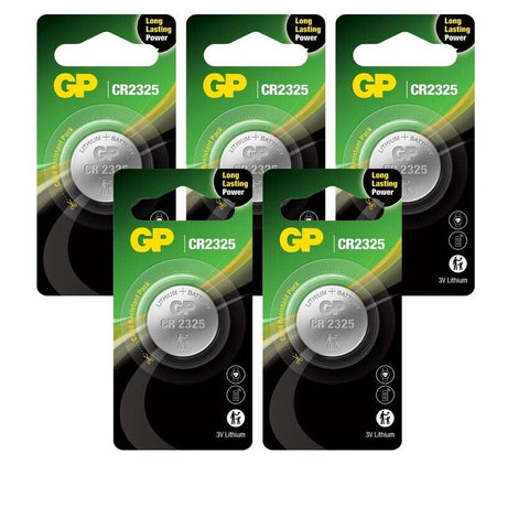5 Gp Cr2325 Battery Lithium Coin Cell 1Bl Button Blister 3V China Exp 2032
