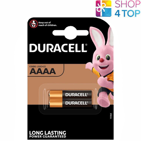 2 Duracell Aaaa Lr8D425 Alkaline Batteries Mn2500 25A 1.5V NEW