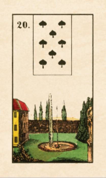 Old Lenormand Deck Cards Altes Ancien Cards Agm Alexander Gluck And Bag NEW