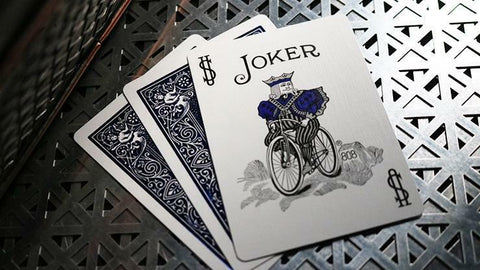 4x Bicycle MetalLuxe Foil Playing Cards - 2 Red 2 Blue Rider Back Decks USA