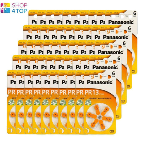 300 Panasonic Pr13 Pr48 Hearing Aid Batteries 1.4V Zinc Air No Mercury 2027