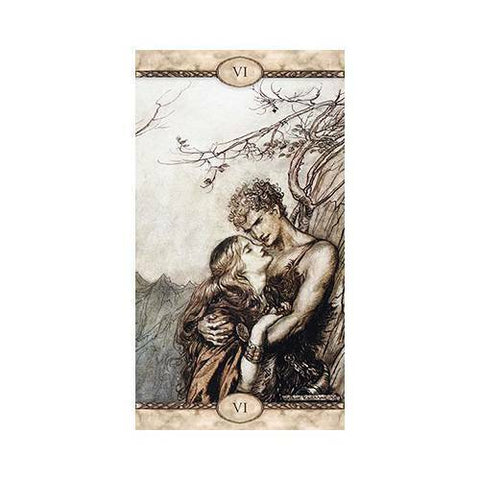 Rackham Tarot Cards Deck Arthur Rackham British Folklore Art Lo Scarabeo Ex245