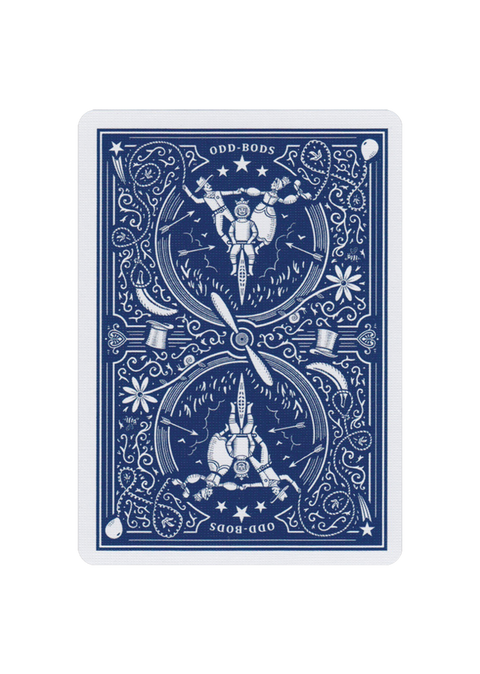 2 Odd Bods Decks Playing Cards Art Of Play Magic Tricks Poker USa Different NEW
