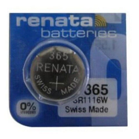 2 Renata 365 Silver Oxide Batteries Sr1116W Coin Cell Button 1.55V 10Bl