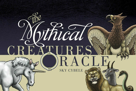 The Mythical Creatures Oracle Deck Handbook Set Schiffer Publishing With Bag NEW