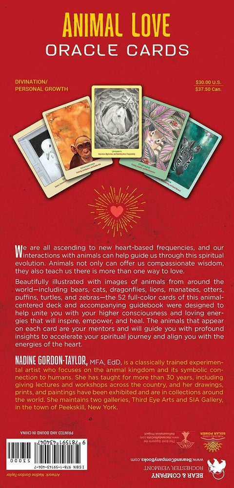 Animal Oracle Cards – Loving Messages for Insight, Comfort & Healing With Bag