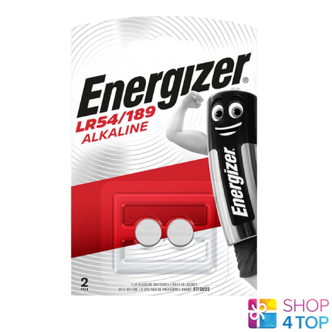 2 Energizer Alkaline Lr54 189 Batteries 1.5V G10 Ag10 NEW