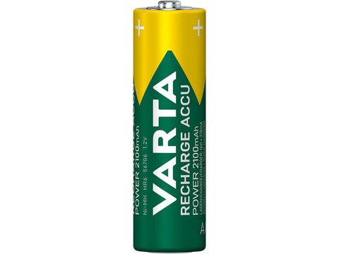 100pcs. AA Varta Rechargeable ACCU Power Batteries 2100Mah NIMH 1.2V HR6