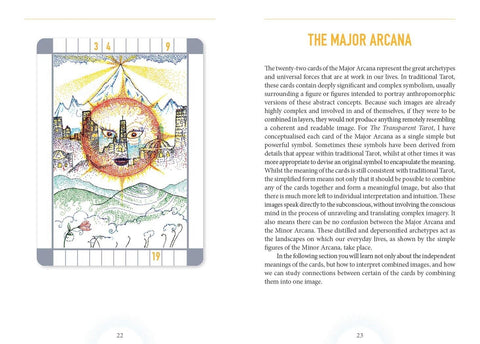 The Transparent Tarot 2Nd Edition Tarot Cards Deck Divinate Schiffer Publishin