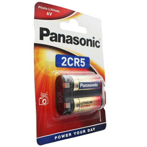 Panasonic Photo Lithium Power 2Cr5 Battery 6V Dl245 Photo Camera Exp 2033 1Bl