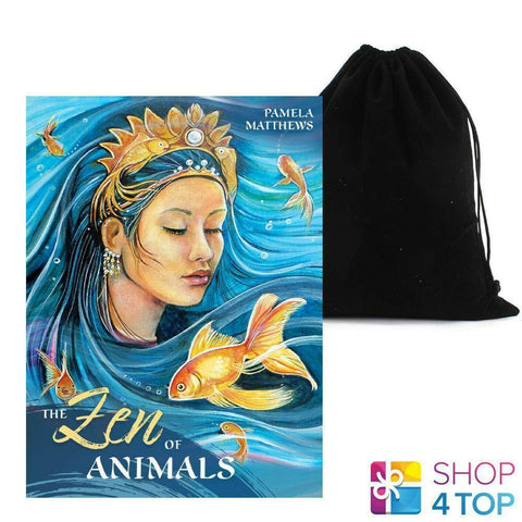The Zen Of Animals Oracle Cards By Pamela Matthews Cards Of Natural Wisdom Bag