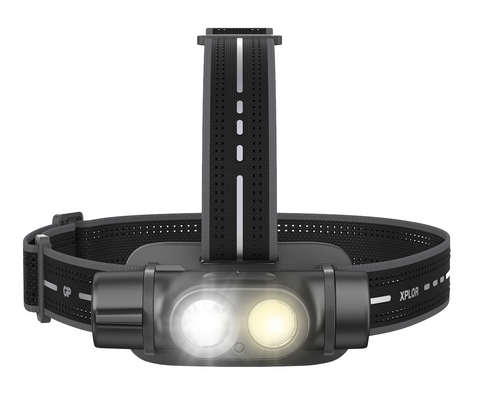 Gp Xplor Adventure Headlamp Phr19 1200 Lumens Rechargeable Battery Included NEW
