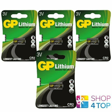 4 Gp Lithium Cr2 Dlcr Battery 3V El1Cr2 Cr15H270 Exp 2033 1Bl Batteries NEW