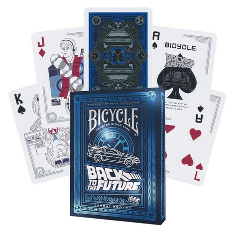 Bicycle BTTF Deck - Back To The Future Playing Cards Deck Poker Size
