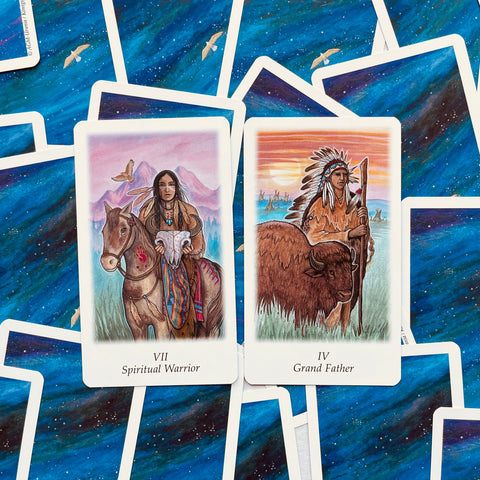 Vision Quest Tarot Cards Deck By Gayan Sylvie Winter Esoteric Agm 1067012591