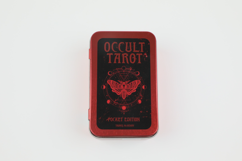 Occult Tarot Pocket Edition Cards in a Tin Rockpool