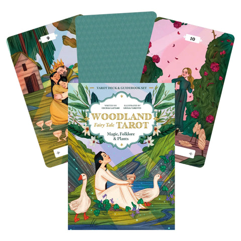 Woodland Fairy Tale Tarot Cards Deck Guidebook US Games Systems Wft78