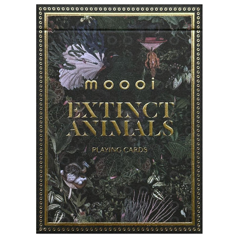 Rare Theory11 Moooi Extinct Animals Playing Cards. Poker Size. USA Made. Sealed.