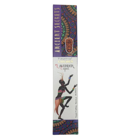 Vijayshree Golden Copal & Lavender Incense Sticks 15g for Relaxation