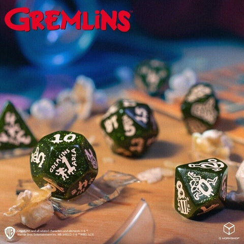 Gremlins Dice Set Inspired By 80S Movie Hobby Role Playing Games Q-Workshop NEW