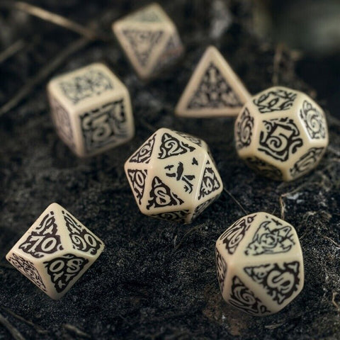 The Witcher Dice Set Leshen - The Master Of Crows Role Games Q-Workshop NEW