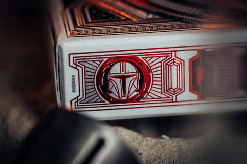 Mandalorian Star Wars Theory 11 Playing Cards Deck Magic Tricks Red Black