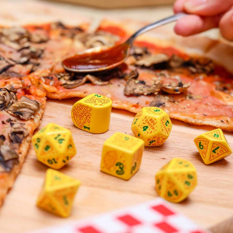 Q WORKSHOP Pizza Dice Set Margherita