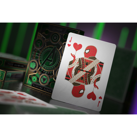 Avengers Green Edition The Infinity Saga Theory 11 Playing Cards Marvel Saga
