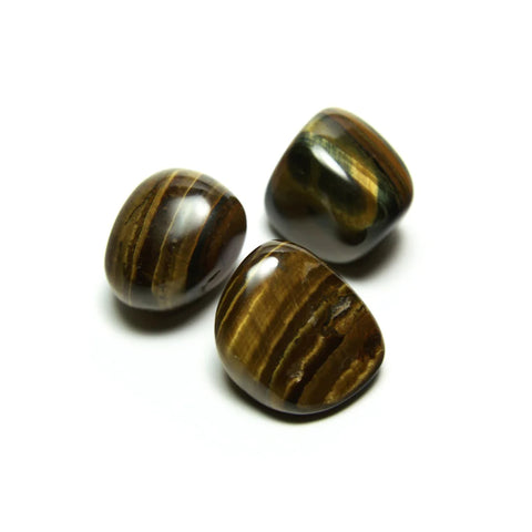 Natural Tiger Eye Stones Tumble Crystals 500 Grams Pack Lo Scarabeo Brown NEW