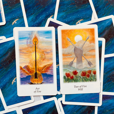 Vision Quest Tarot Cards Deck By Gayan Sylvie Winter Esoteric Agm 1067012591