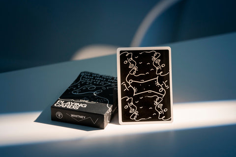 Shantell Martin Whitney Black Theory 11 Playing Cards Deck Magic Tricks