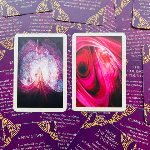 Rumi Oracle Pocket Edition Card Deck Alana Fairchild Rassouli Blue Angel Pru44