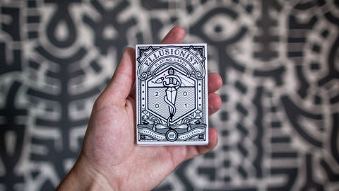 The Ellusionist Deck Limited Edition Playing Cards E Team Black White NEW