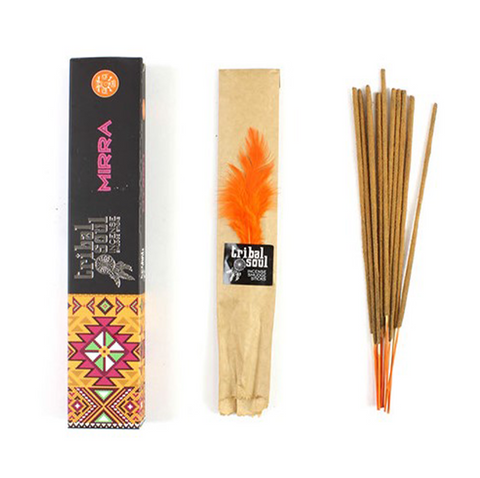Tribal Soul Incense Sticks - Myrrh By Hari Darshan Incense Meditation NEW