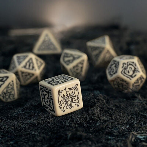 The Witcher Dice Set Leshen - The Master Of Crows Role Games Q-Workshop NEW