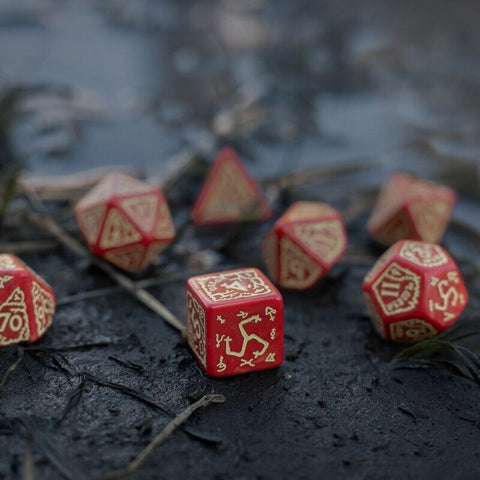 The Witcher Dice Set Crones- The Brewess Coin Role Play Games Q-Workshop NEW