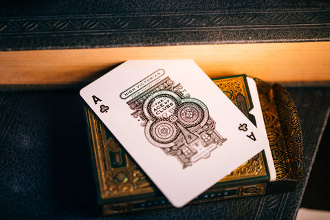 4x High Victorian Theory 11 Spielkarten Deck Luxury Magie Tricks Verpackt USA