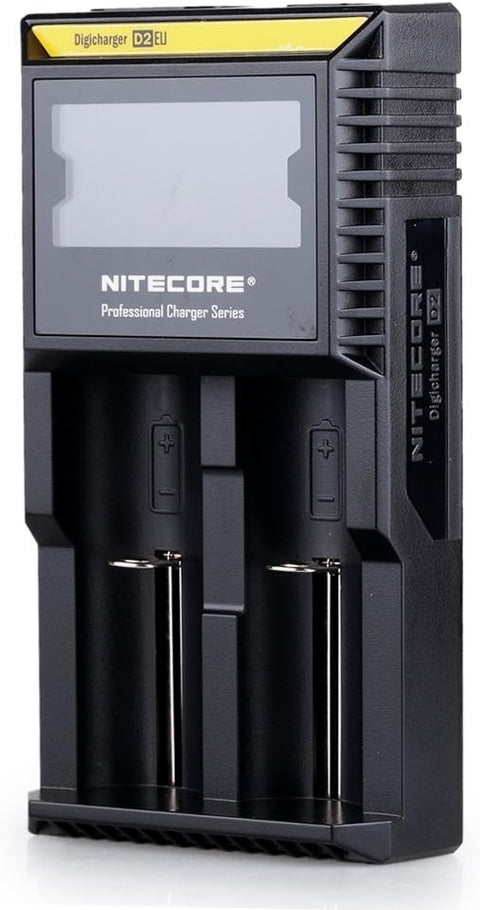 Nitecore D2 Eu Digicharger Rechargeable Battery Charger Li-Ion/Nimh NEW