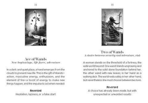 Nightfall Tarot Cards Deck Amory Abbot Schiffer Black Divination Esoteric Sp178