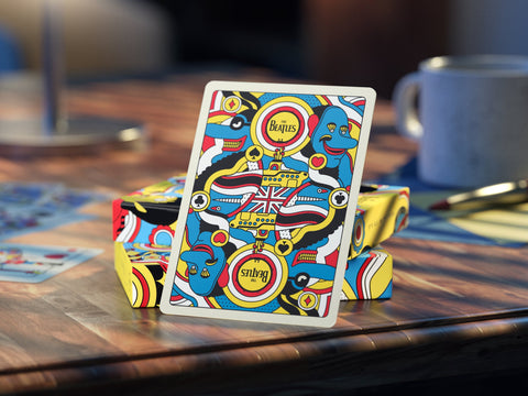 Yellow Submarine The Beatles Playing Cards Deck Theory 11 Premium Luxury